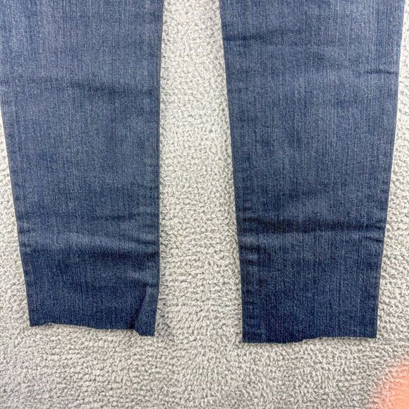 BCBG MAXAZRIA‎ Jeans Womens 28 Blue Denim May Fashion Slim Live Edge Hem 30"x29" - Picture 6 of 15